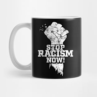 Stop Racism Fist Mug